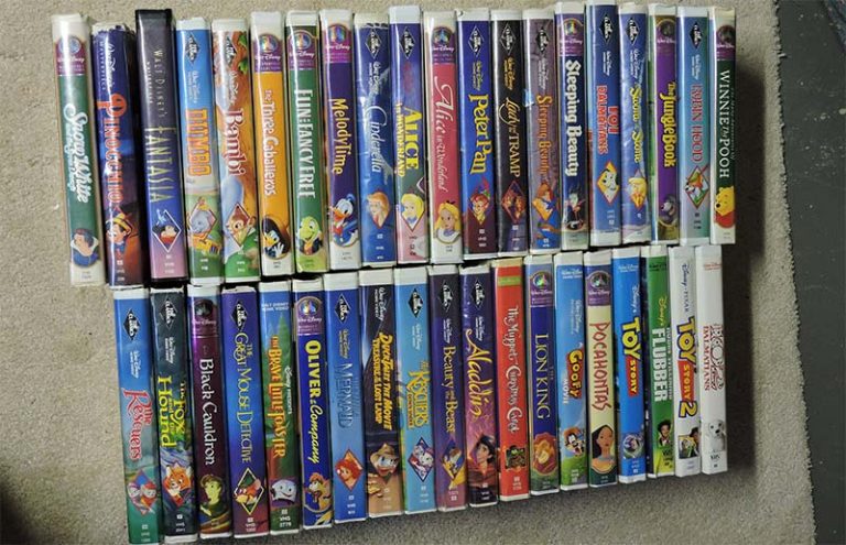 Did You Save Your Old Disney VHS Tapes? They Could Be Worth Some ...