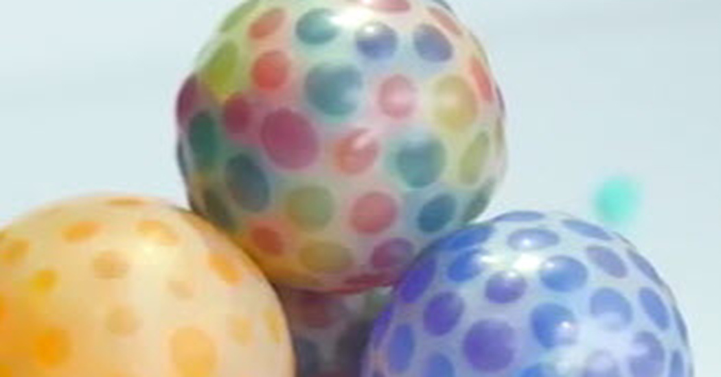 netted stress ball