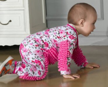 Let Your Kid Help Around The House With This Baby Mop-Onesie On Amazon
